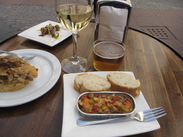 Pintxos lunch, Jaca, Spain