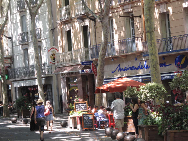 Summer afternoon in Ceret, France