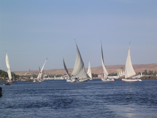 Felucca on the Nile, Aswan