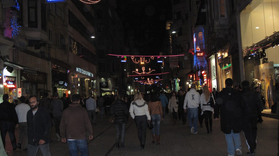 Caddesi Istiklal (Street) One of the busiest streets in Istanbul
