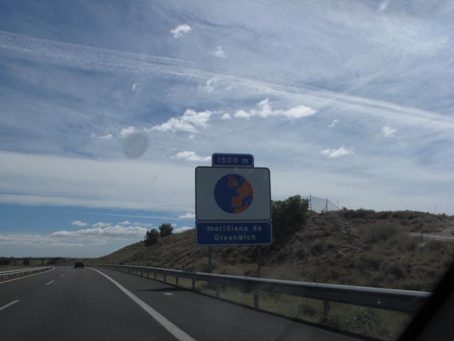 Prime Meridian! Difficult to see, but we even crossed the Prime Meridian...Surprisingly, I felt the same on both the east and west side